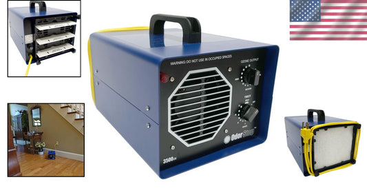 Ozone Ionizer for 3500 sq ft - Eliminates Smoke and Pet Odors Effectively