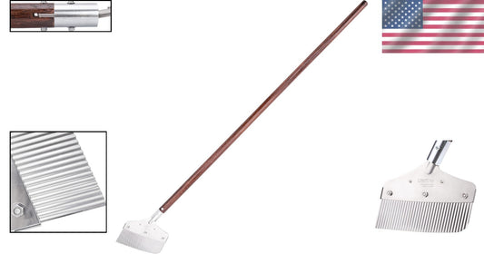 Authentic Japanese Weeder and Sweeper with 7.25-Inch Stainless Steel Blade