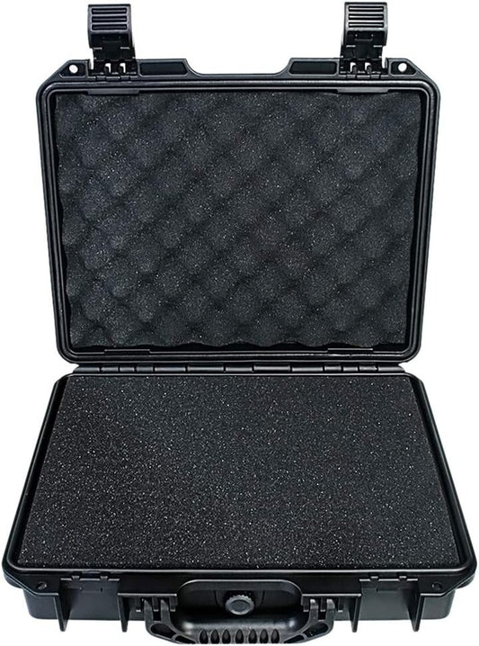 Waterproof Hard Case with Custom Foam Insert - 14x12in for Gear Protection