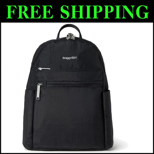 Versatile 7.5L Travel Backpack with Slash-Resistant Features and RFID Safety