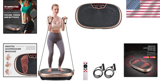 FitMax 3D Vibration Platform for Weight Loss - Compact & User-Friendly Design