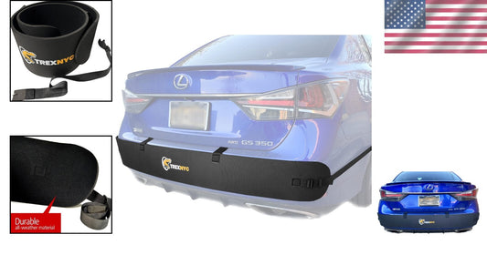 Durable T-Rex Bumper Protector - Ultimate Rear Guard with Corner Protection