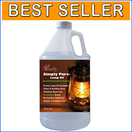 1 Gallon Smokeless and Virtually Odorless Eucalyptus Lamp Oil - Kosher Approved