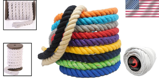 Durable Cotton Multi-Strand Cordage: 1