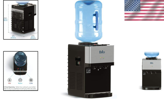 Premium Top Loading Water Dispenser with Removable Tray – 3 Temperature Settings