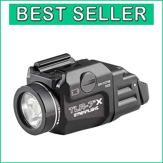 500-Lumen Tactical Weapon Light with Waterproof Design & Quick-Release Mount