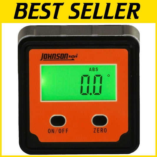 2-Button Magnetic Digital Angle Locator - Accurate Pitch Measurement Tool