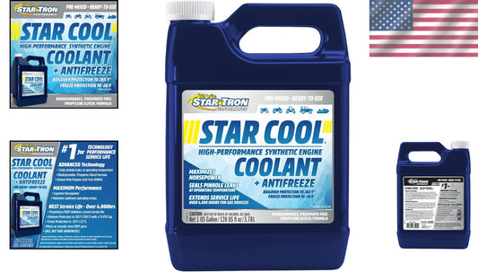 1 Gallon Star-Cool Engine Coolant - Year-Round Reliability for All Engine Types