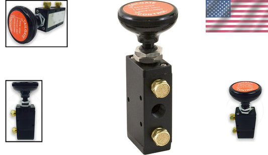 Precise 4-Way Air Valve with Detented Spool - Ideal for Automotive Applications