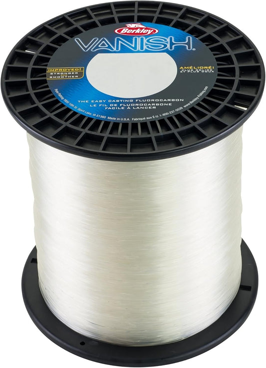 Durable Vanish Fishing Line - 30 lb Fluorocarbon 2000 Yards for Ultimate Stealth