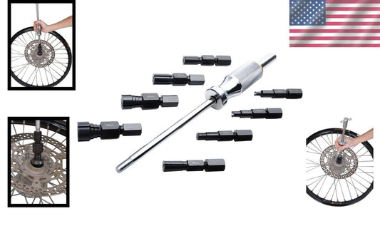 All-in-One Bearing Remover Set - 8 Collets and Slide Hammer for Easy Extraction