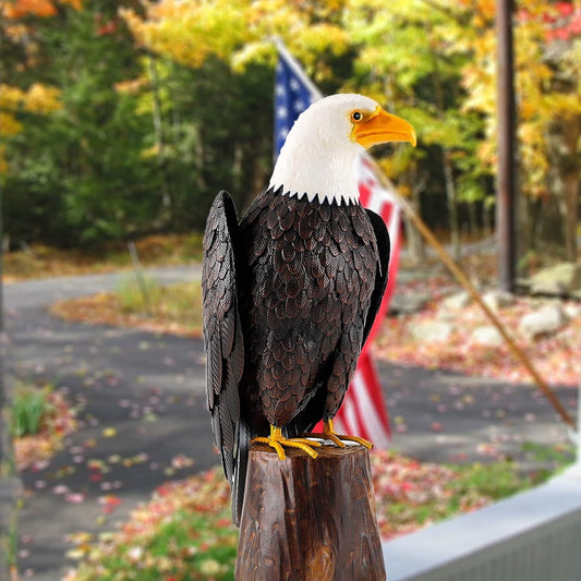 American Liberty Handcrafted Eagle Sculpture - Ideal Gift for Any Occasion