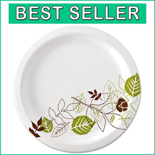 Elegant 8.5" Dixie Pathways Plates - 500 Count Medium-Weight for Any Occasion