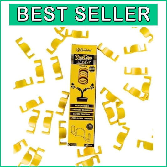 Universal BudClips for All Growth Stages - Durable Reusable Plant Support 40pk