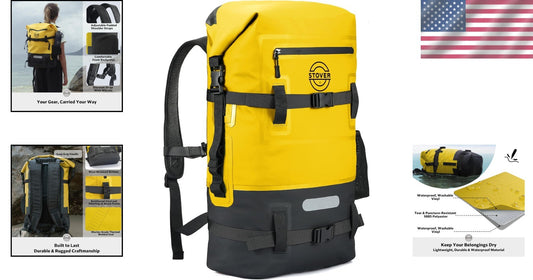 Ergonomic 40L Waterproof Backpack - Ultimate Floating Dry Bag for Adventurers