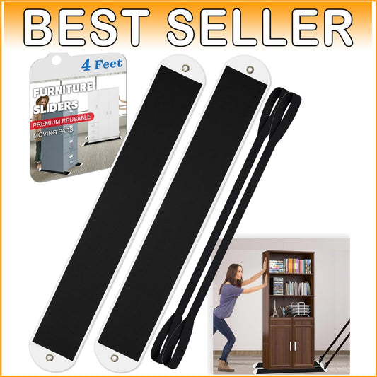Durable 2-Piece Furniture Movers with Protective Sliders - Carpet & Hardwood