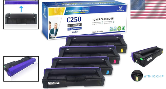 ISO Certified Ricoh Toner Cartridges - 2300 Pages with High Quality Assurance