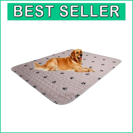 48x72 Extra-Large Washable Dog Training Pads - Non-Slip, Multi-Functional