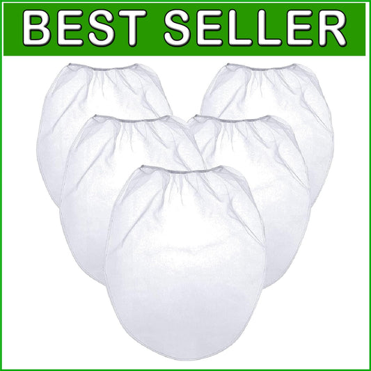 Multi-Purpose 5 Gallon Paint Strainer Bags - 50 Pieces, Ideal for Gardening Too