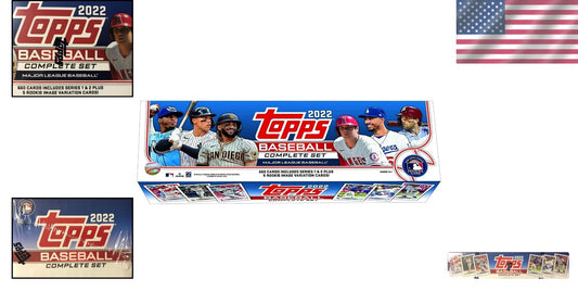 2022 Factory Sealed Baseball Complete Set - Includes Rookie Stars: Ohtani, Trout