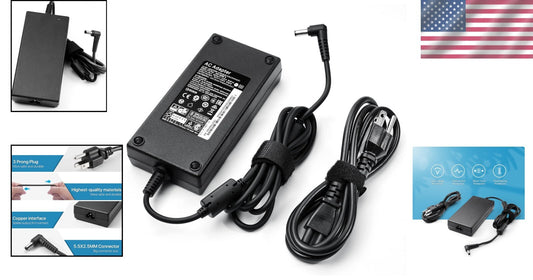 Versatile 180W AC Adapter for MSI GF63, GF75 & Gaming Laptops - 5.5mm Connector