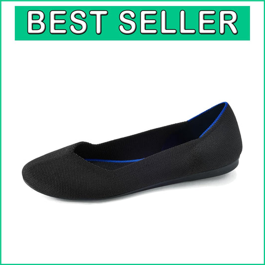 Chic Women's Flats - Classic, Lightweight, and Made from Recycled Materials