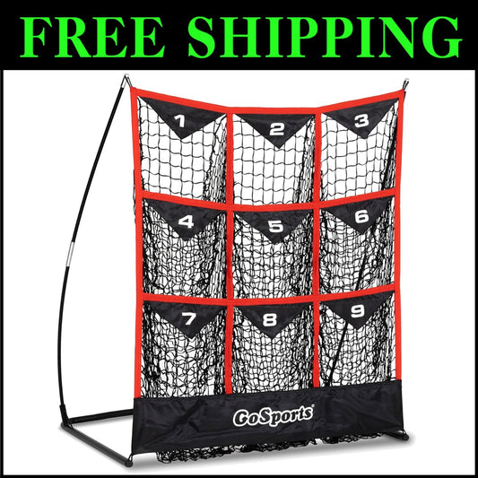XL Strike Zone Pitching Target Net - Perfect for Baseball & Softball Training