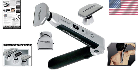 Advanced MANGROOMER Electric Back Hair Shaver - Ergonomic, Powerful & Versatile