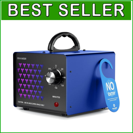 High-Performance Ozone Machine - Deodorizes Smoke & Pets Up to 6000 Sq.Ft