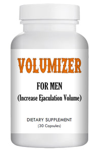 VOLUMIZER - SEX PILLS FOR MEN - INCREASE EJACULATION VOLUME - NATURAL DIETARY SUPPLEMENT 30 Pills