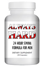 Load image into Gallery viewer, ALWAYS HARD - SEX PILLS FOR MEN - BE READY 24x7 - NATURAL DIETARY SUPPLEMENT 30 Pills