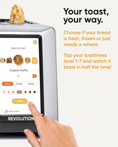 Revolution R180S Toaster: High-Speed, Touchscreen, Perfect Toast Every Time