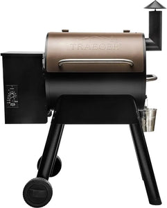 Grills Pro 22 Electric Wood Pellet Grill and Smoker, Bronze