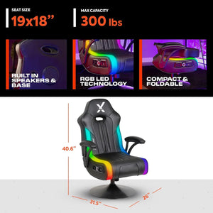 Neo Motion X Rocker Torque Gaming Chair, Subwoofer, Vibration, Bluetooth