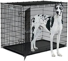 Load image into Gallery viewer, Midwest Homes for Pets SL54DD Double Door Dog Crate XXL for Largest Dog Breeds