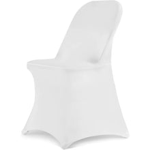 Load image into Gallery viewer, 100-Pack of Stretch Chair Protectors for Weddings, Banquets &amp; More (White)