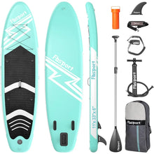 Load image into Gallery viewer, Deluxe 11&#39; Paddle Board for Yoga | Premium SUP with Carry Bag, Durable Accessories