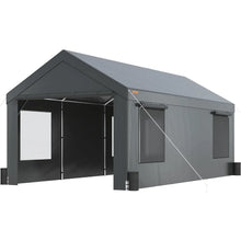 Load image into Gallery viewer, 12&#39;x20&#39; Heavy Duty Portable Carport - Extra Large Waterproof &amp; UV Resistant Canopy, Ideal for Trucks