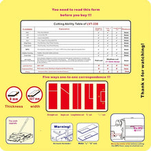 Load image into Gallery viewer, Pro 13&quot; Vinyl Flooring Cutter, Handles LVT-330 Types up to 5/16&quot; Thickness