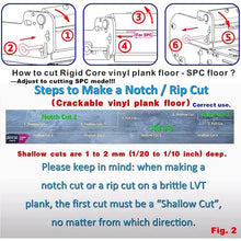 Load image into Gallery viewer, Pro 13&quot; Vinyl Flooring Cutter, Handles LVT-330 Types up to 5/16&quot; Thickness