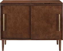 Load image into Gallery viewer, TV Stand Mahogany Mid-Century Modern Media Console, Elegant Design