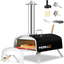 Load image into Gallery viewer, Versatile 16&quot; Pizza Maker - Propane &amp; Wood Fired Gas Oven, Includes Cutter