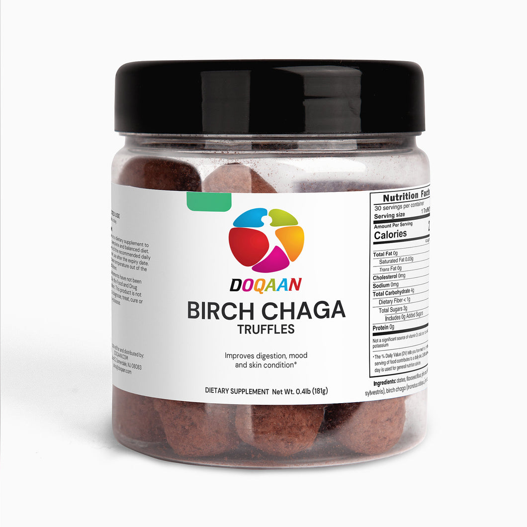 Birch Chaga Truffles - Delicious Immune Boosting Superfood with Antioxidants