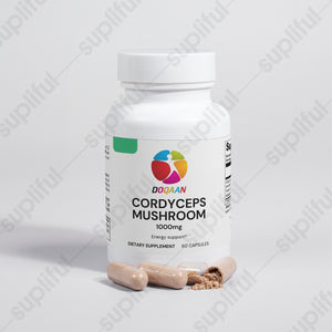 Cordyceps Mushroom Capsules - Natural Stamina Booster & Wellness Enhancer