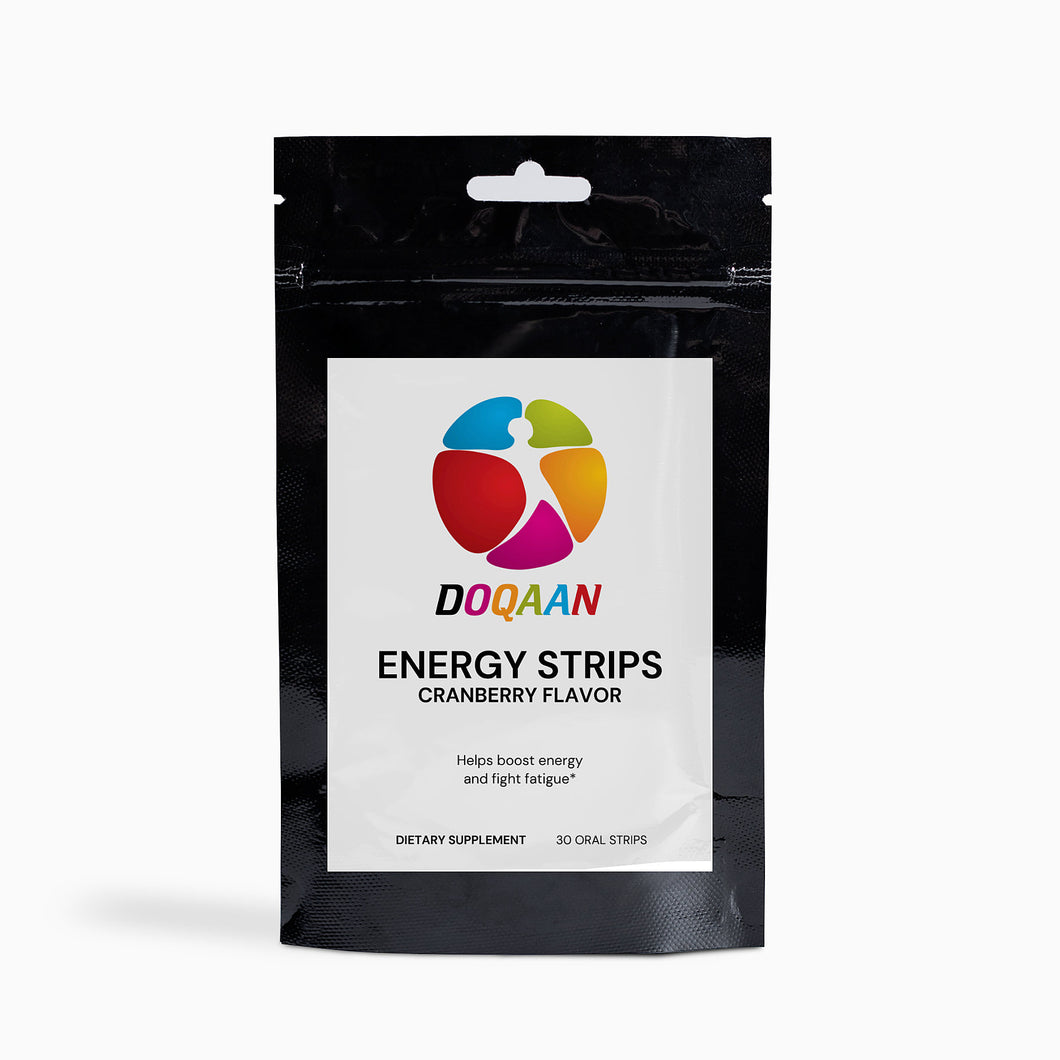 Energy Strips Oral Vitamin B12 L-Theanine For Instant Energy