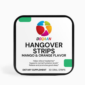 Hangover Strips - Headache Relief Hydration and Relax