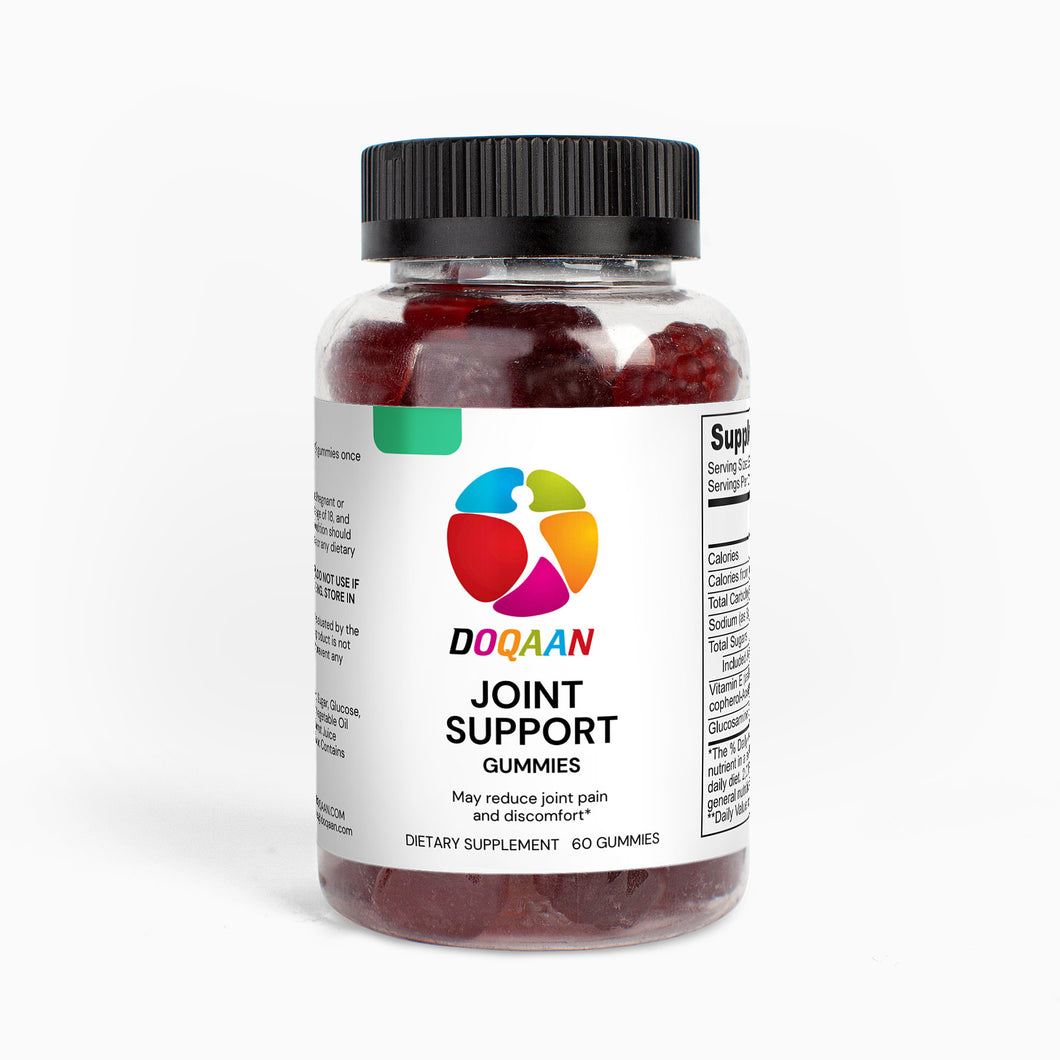 Joint Support Gummies for Adults - Glucosamine & Chondroitin, Natural Joint Health