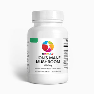 Lion's Mane Mushroom Capsules - Boost Brain Health & Immune System Focus