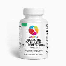 Load image into Gallery viewer, Probiotic 40 Billion with Prebiotics Capsules - Gut Health Support