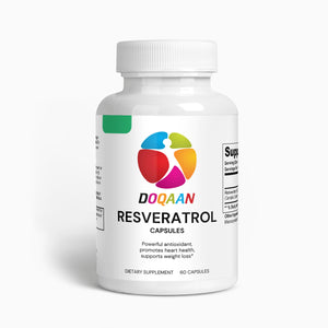 Resveratrol 50% 600mg Capsules - Antioxidant Support - High Potency